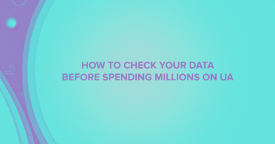 User Acquisition data check